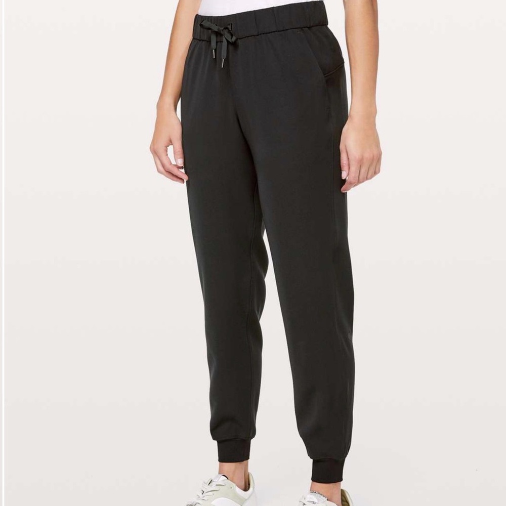 lululemon athletica Black Track Joggers